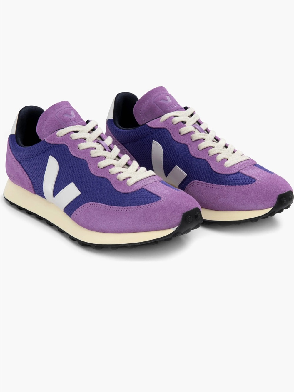 Veja Purple Rio Branco Sneakers